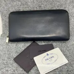 正規品❤️極美品⭐️レア⭐️プラダ長財布 PRADA 男女　ロングウォレット　財布 PRADA プラダ 長財布 財布 ロングウォレット ラウンドファスナー