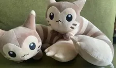 ポケットモンスター もふぐっと しっぽみてみて！ぬいぐるみ オオタチ2個セット
