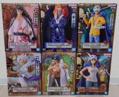 ワンピース フィギュア6体セット　モモの助、ルフィ、ロー、アラマキ、キング