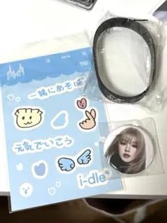 i-dle Wendy's コラボ　トレカ　コースター　ドリンク　セット　ウギ i-dle YUQIウギ Wendy's コラボグッズセット - メルカリ