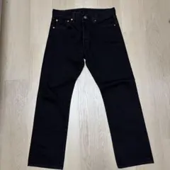 Levi's 501 ストレートデニム 32/29 ブラック