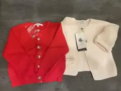 プチバトー&SHIPS ベビーカーディガン