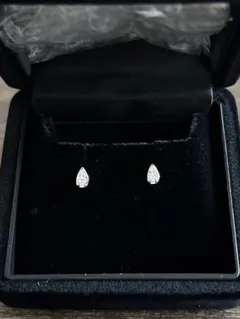 ヴァンドーム青山 Vendome Aoyama K10WG ドロップ型ピアス - メルカリ