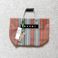 新品未使用◾️MARNI MARKET STRIPE BAGマルニマーケットバッグのサムネイル