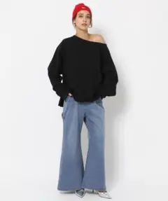 【HEREIAM】アスレチックバギーデニム