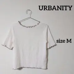 URBANITY アーバニティ　レディース　Ｔシャツ　半袖　伸縮性　M