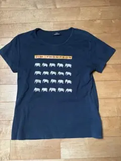 JIM THOMPSON 半袖Tシャツ　ネイビーLのサムネイル