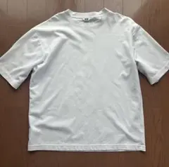 ユニクロ エアリズムコットンオーバーサイズtシャツ