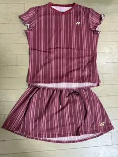 YONEX テニスウェア 赤 Lサイズ