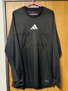 アディダス レフェリーウェア 長袖 XLサイズ サッカー フットサル レフリー