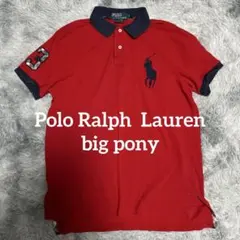 polo ralph Lauren big pony polo shirt 赤