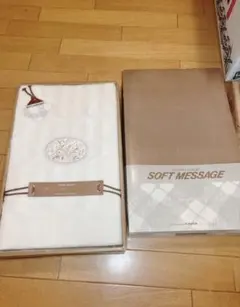 ウィンターシーツ　寝具　箱入り　ソフトメッセージ