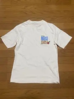 IT'S A NEW DAY プリント Tシャツ ホワイト