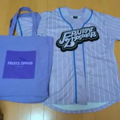 FRUITS ZIPPER 仲川瑠夏　推しアピユニフォーム　推しアピトートバッグ