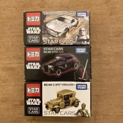 トミカスターウォーズ3点セット外箱破損有り