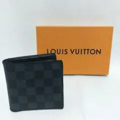 2026年最新】ルイヴィトン 二つ折り財布 ダミエグラフィット