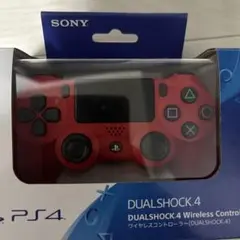 SONY DUALSHOCK 4 ワイヤレスコントローラー レッドジャンク品