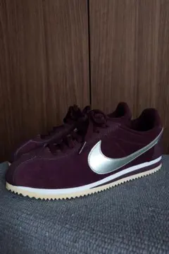 NIKE CORTEZ コルテッツ バーガンディ×シルバー