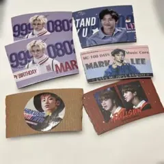 NCT マーク ヘチャン ジェミン カップホルダー 5種セット