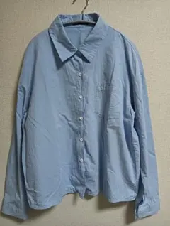 Dazy 長袖シャツ ライトブルー XL