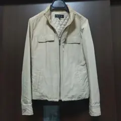 美品★INDIVI ベージュ キルティングジャケット