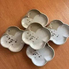 たち吉　花形陶器皿 5枚セット