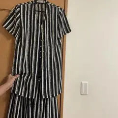 レトロなカジュアルセットアップ