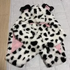 ディズニー 101匹わんちゃん 手袋付きマフラーキャップ