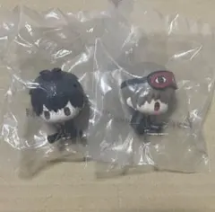 銀魂 一番くじ プニービーンズフィギュア 沖田・土方