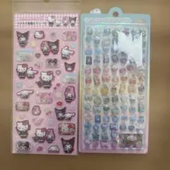 サンリオ ハローキティ樹脂もり　 & BONBON DROP シールセット