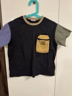 【最終値下げ】BREEZE DODコラボ　カラーブロック Tシャツ サイズ100