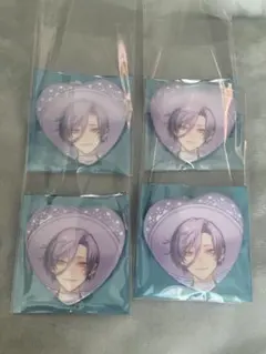 Prism Heart June Bride ハート型缶バッジ (榊ネス)