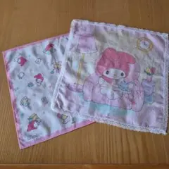 マイメロディ　ハンカチセット　昭和　レトロ