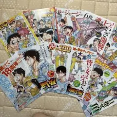 弱虫ペダル 雑誌カラーページ　11枚セット