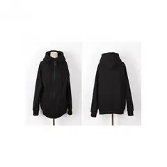 新品未使用☆Lサイズ ブラック ドルマン スウェット パーカー