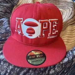 AAPE BY A BATHING APE レッド キャップのサムネイル