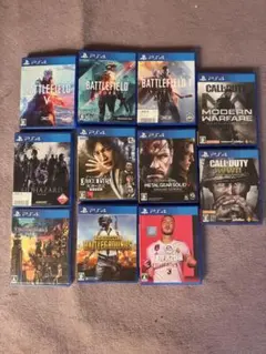 PS4ゲームセット バトルフィールド・コールオブデューティなど
