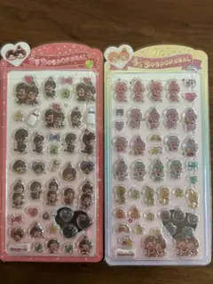 もんちっち　硬いシール　2シートセット