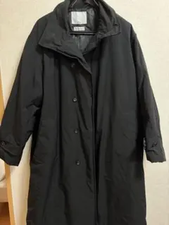 FREAK’S STORE Sig 中綿ロングコート M ブラック ステンカラー