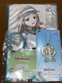 一番くじ 学園アイドルマスター Part2 　篠澤 広　４点セット