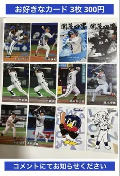 2025 プロ野球チップス 【お好きなカード3枚300円】