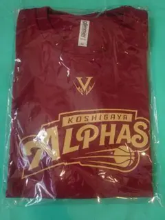 越谷アルファーズ 2025-2026 ファンクラブ特典 ALPHAS Tシャツ