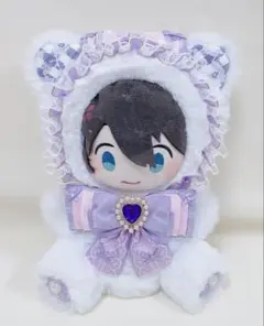 おすわり♥12.5cm♥ぬい服♥いつぬい♥ちびぐるみ♥うさぎ♥V19