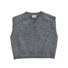 UNITED ARROWS ダリッターラメ ノースリーブニットベスト