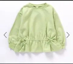 apres les cours ライトグリーン トレーナー 120