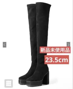チャンキーヒールニーハイブーツ[gd1174]