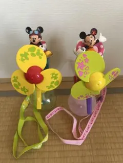 ミッキーマウス ミニーマウス水鉄砲　扇風機　グッズ　東京ディズニーランド