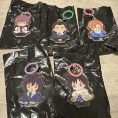 名探偵コナン ふらっとめじるしアクセサリー ちぢませ隊ver 5点セット