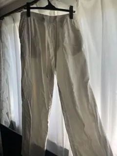 PULL&BEAR イージーパンツ ホワイト XL