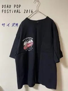 DEAD POP FESTiVAL 2016 RideMe ポケットTシャツ M